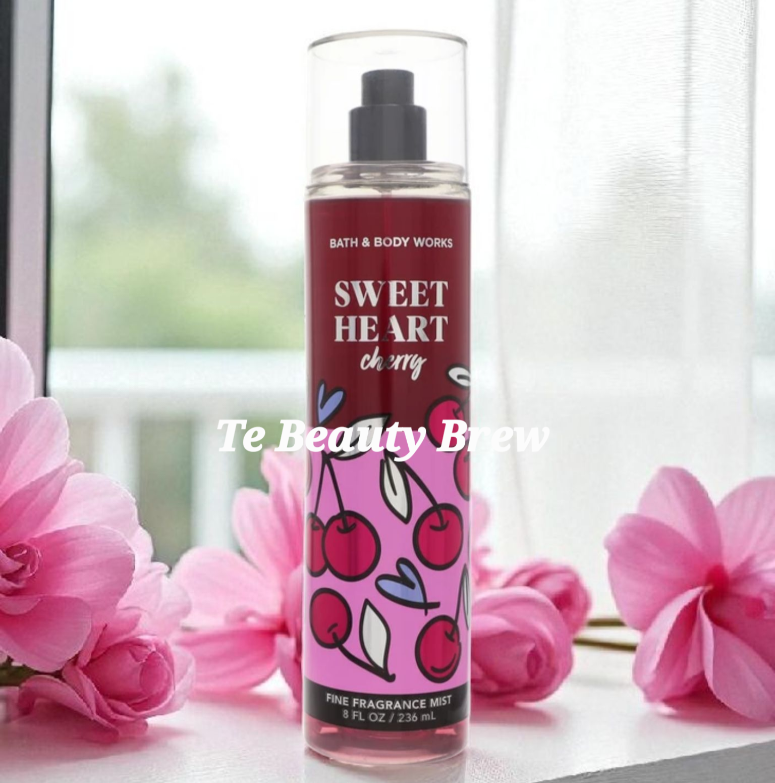 【Sweet Heart Cherry 】Bath&bodyworkt ミスト New Bath and Body Works Sweet Heart Cherry Body Spray, Body