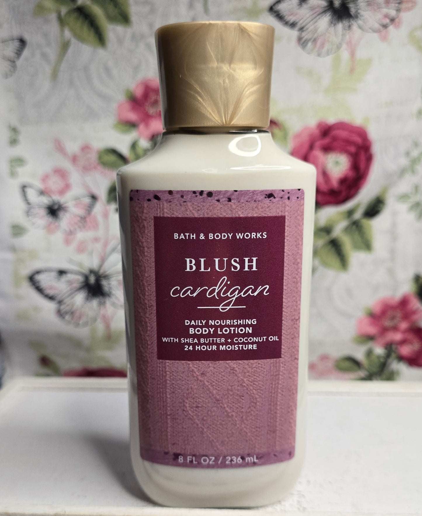 New Bath and Body Works Blush Cardigan Daily Nourishing Body Lotion