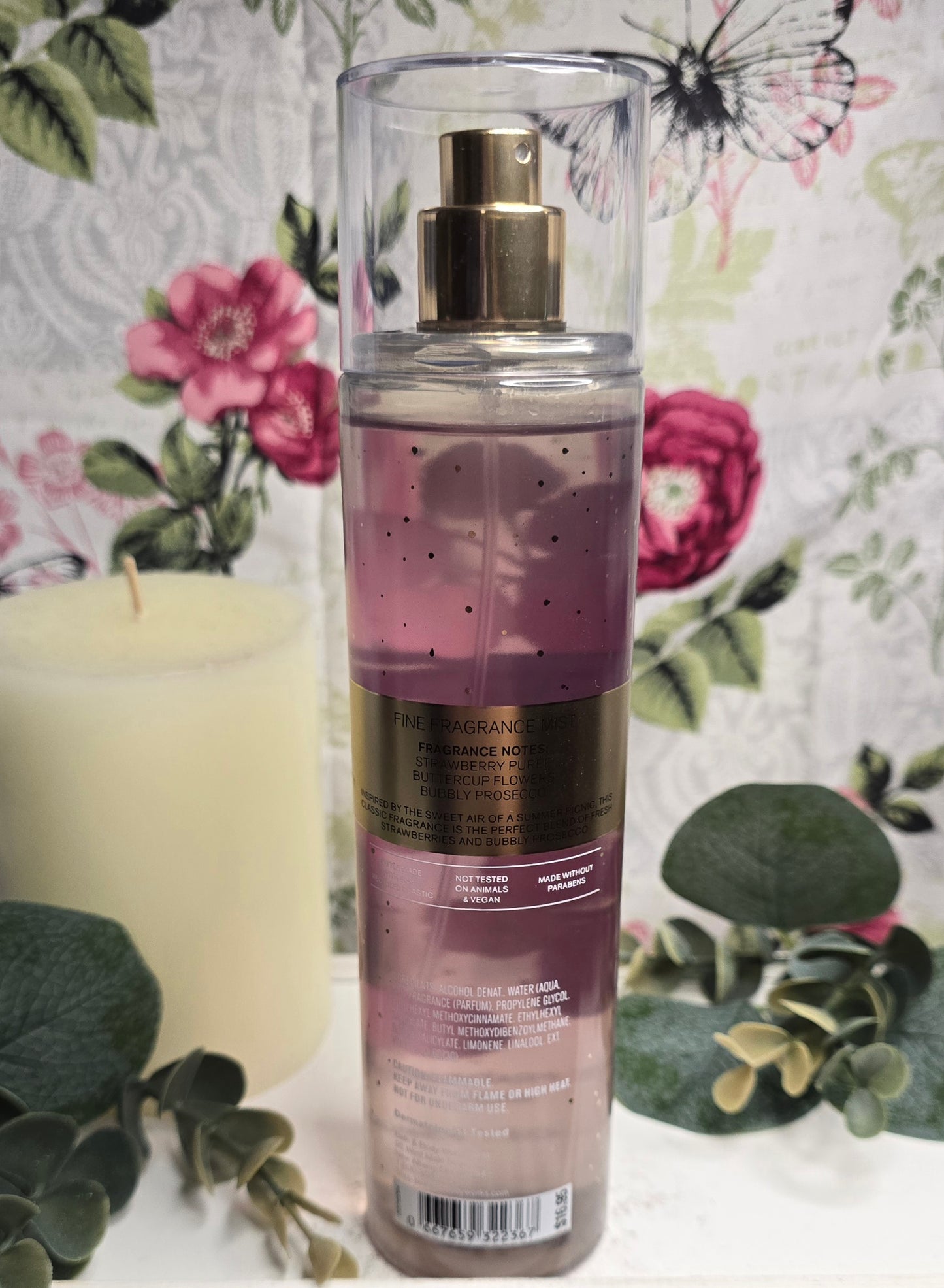New Bath and Body Works Buttercup and Berry Bellini, Body Mist, Body Spray, Fine Fragrance