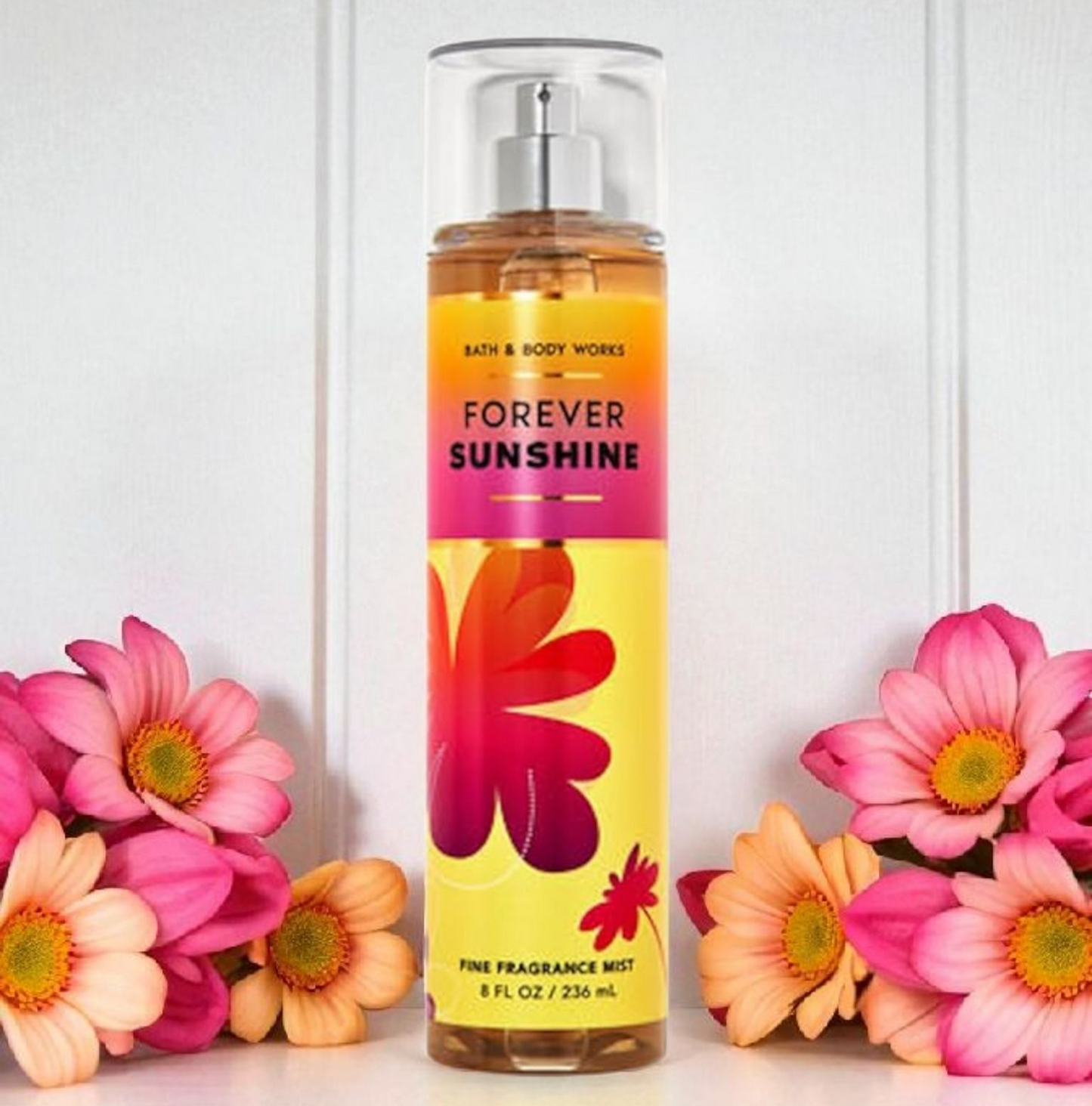 New Bath and Body Works Forever Sunshine Body Spray Body Mist 8 oz