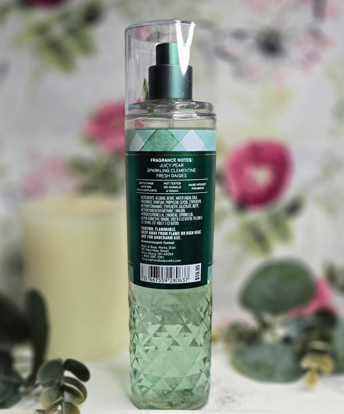 New Bath and Body Works Gingham Fresh Fine Fragrance Body Mist Body Spray 8 oz