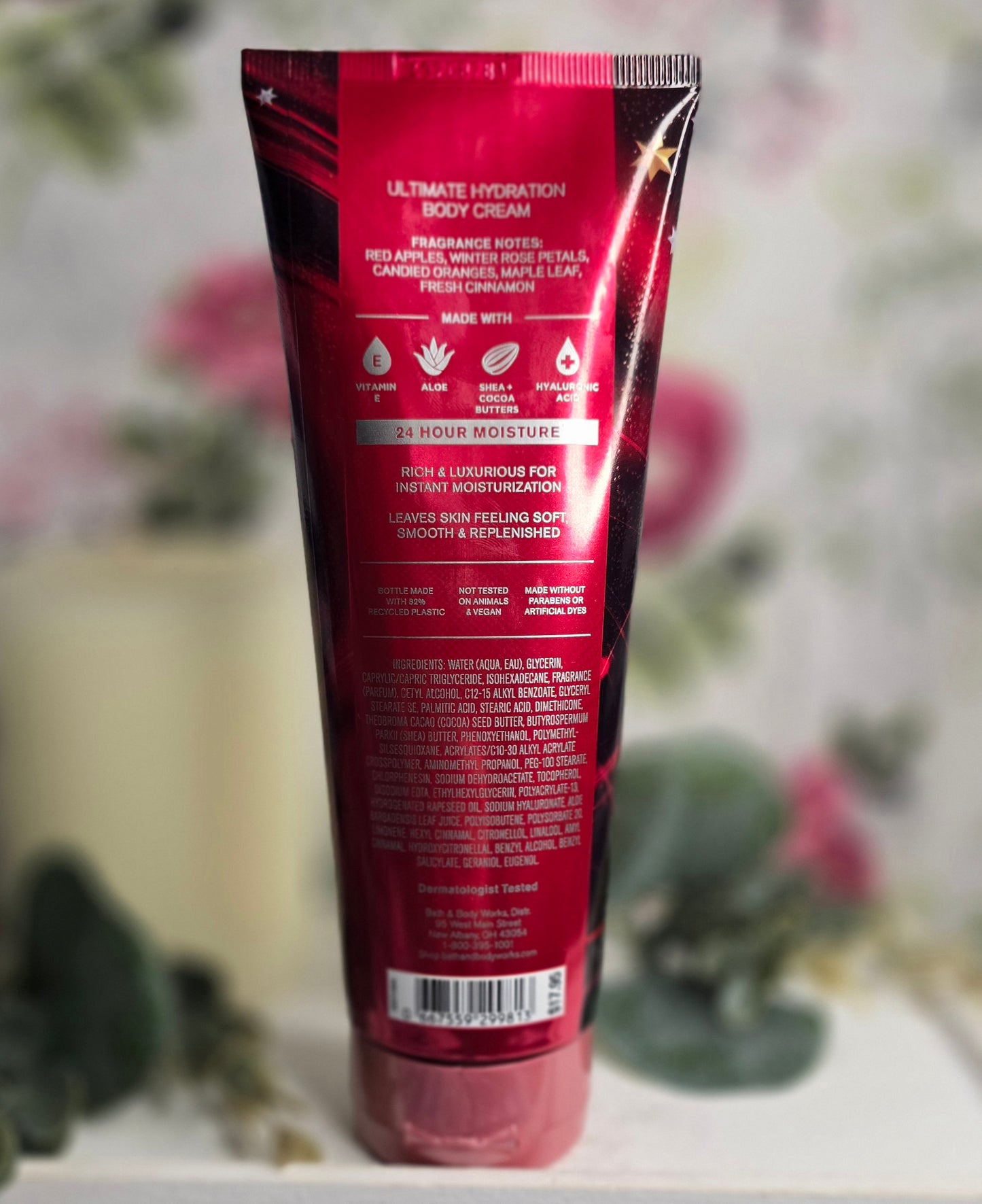 New Bath and Body Works Winter Candy Apple Ultimate Hydration Body Cream 8 fl oz.