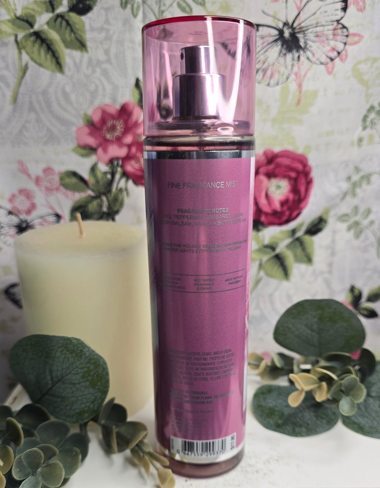 New Bath and Body Works Twisted Peppermint Body Mist, Body Spray 8 oz