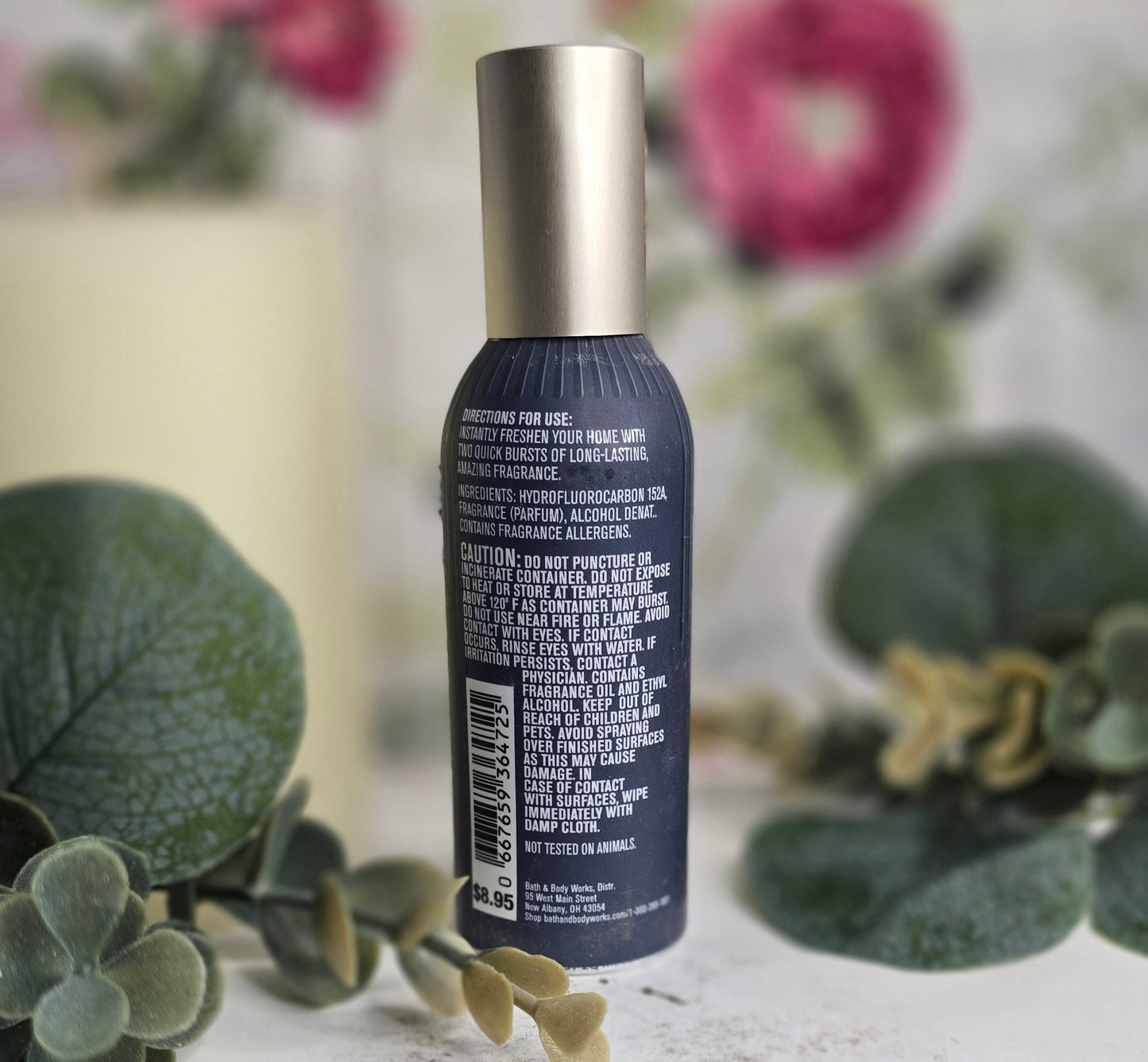 New Bath and Body Works Mahogany Coconut Concentrated Room Spray Home Fragrance