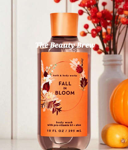New Bath and Body Works Fall in Bloom Body Wash with Pro-Vitamin and Aloe