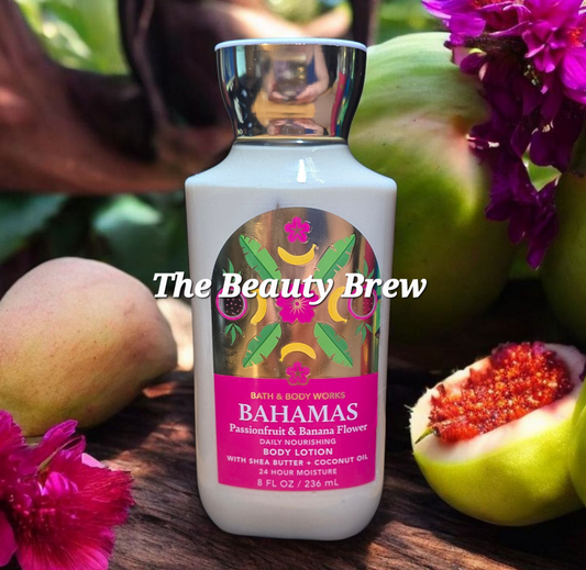 Bath and Body Works Bahamas Passionfruit and Banana Flower Body Lotion 8 oz