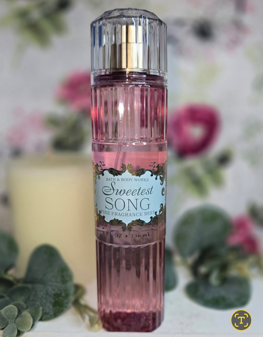 New Bath and Body Works Sweetest Song Fine Fragrance Body Mist, Body Spray 