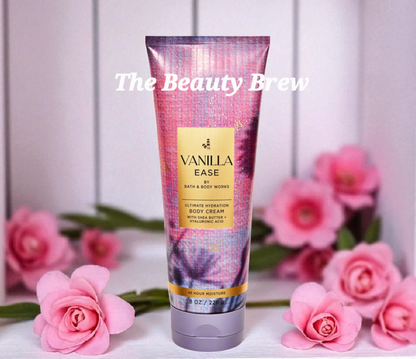 New Bath & Body Works Vanilla Ease Ultimate Hydration Body Cream 8 oz