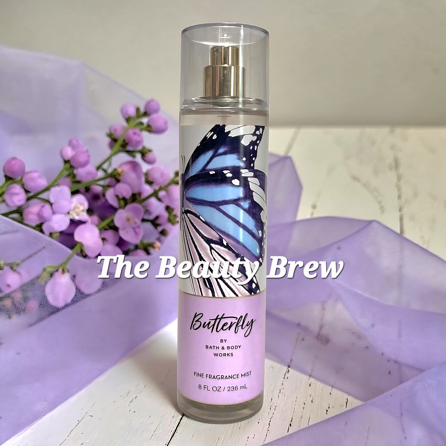 New Bath and Body Works Butterfly Fine Fragrance Body Mist, Body Spray