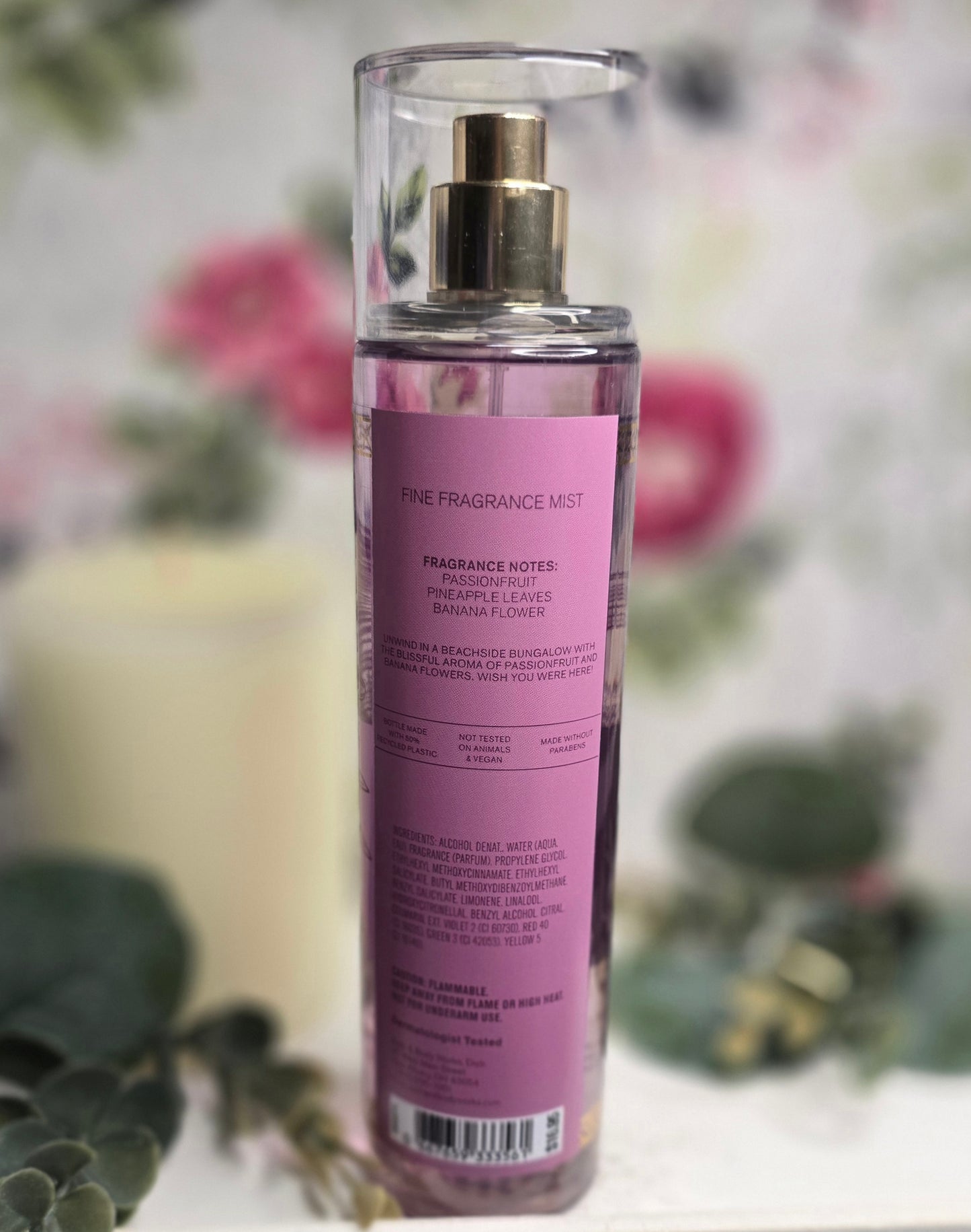 New Bath and Body Works Bahamas Passionfruit and Banana Flower Body Mist, Body Spray