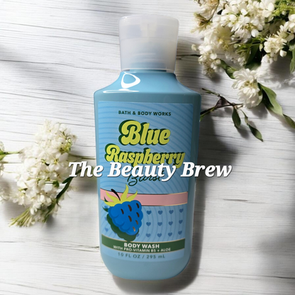New Bath and Body Works Blue Raspberry Burst Body Wash, Shower Gel