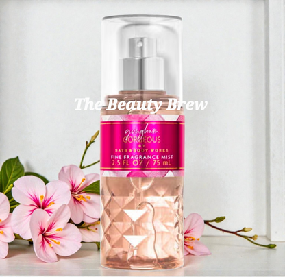 New Bath and Body Works Travel Size Gingham Gorgeous Fine Fragrance Mist 2.5 fl oz