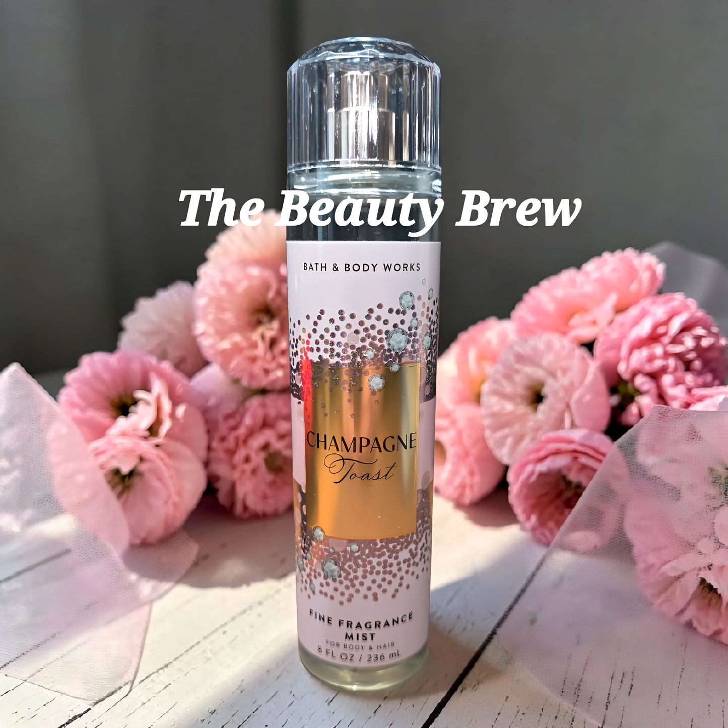 New Bath and Body Works Champagne Toast Fine Fragrance Body Mist, Body Spray