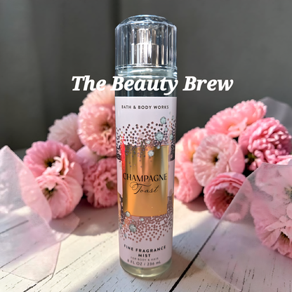 New Bath and Body Works Champagne Toast Fine Fragrance Body Mist, Body Spray