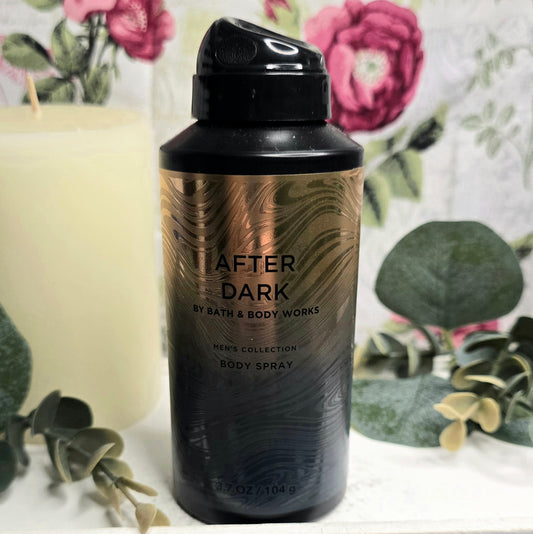 New Bath and Body Works Mens Collection After Dark Body Spray 