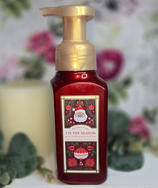 New Bath and Body Works Tis The Season Foaming Hand Soap 