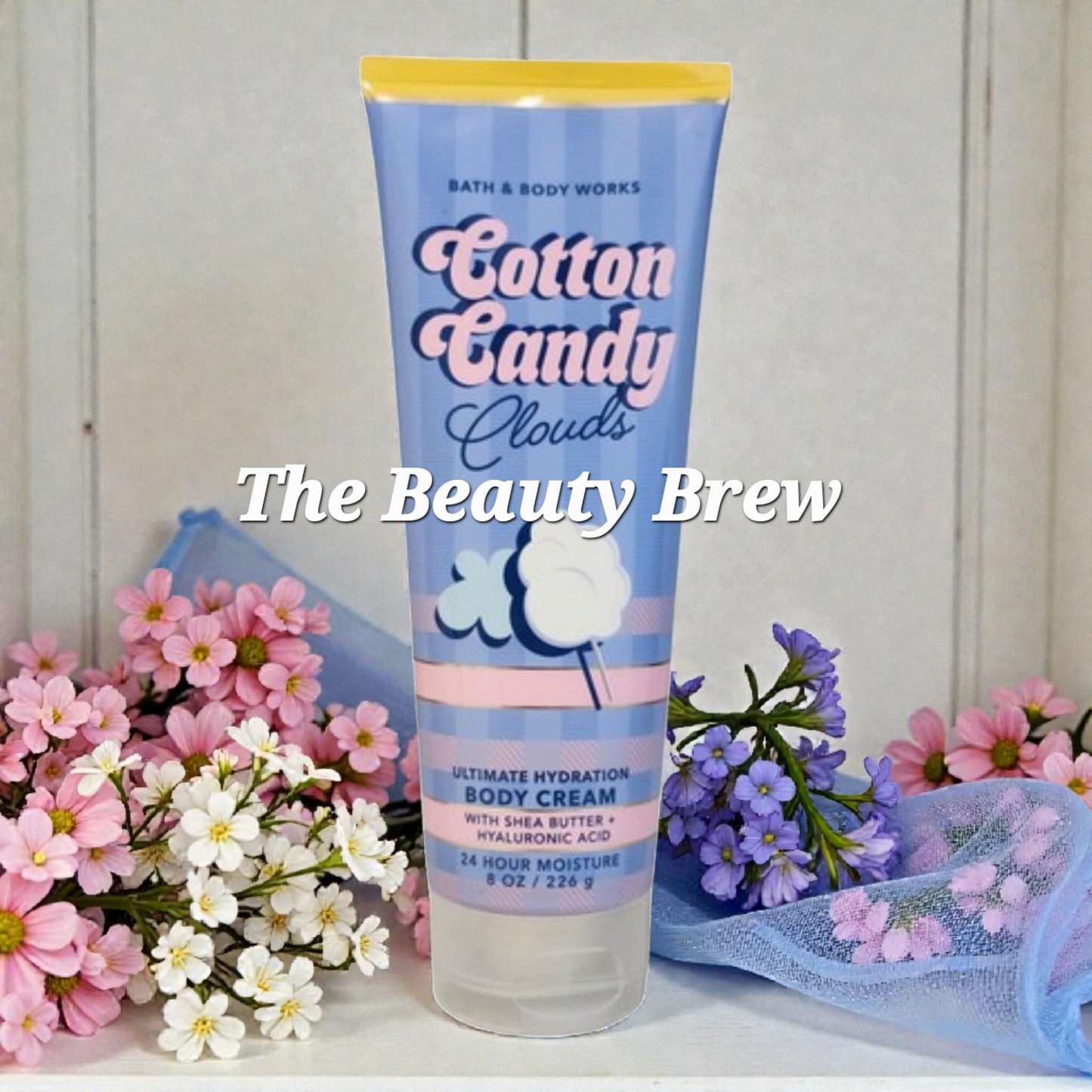 Bath and Body Works Cotton Candy Clouds Ultimate Hydration Body Cream