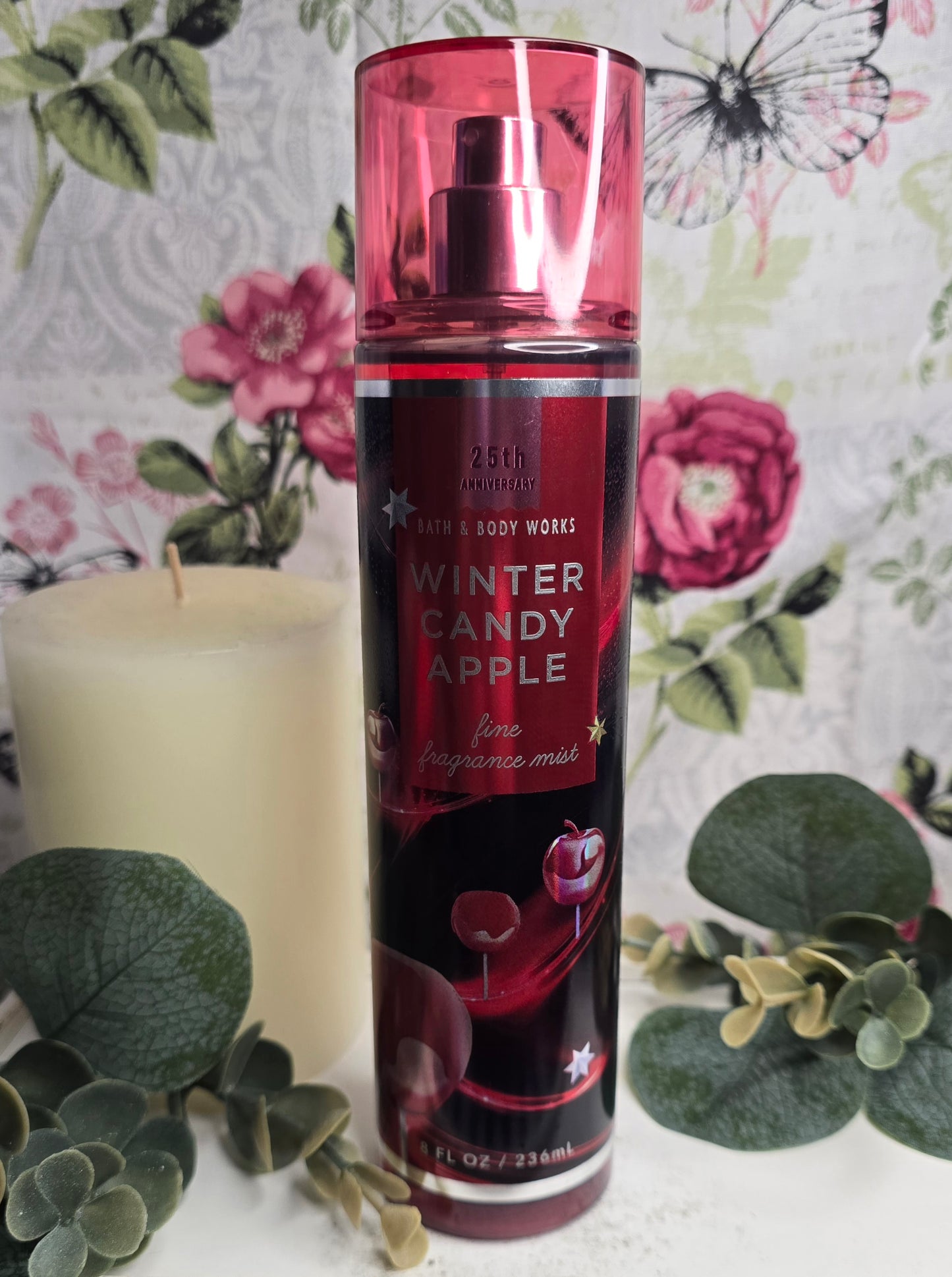 New Bath and Body Works Winter Candy Apple Body Mist, Body Spray 8 oz