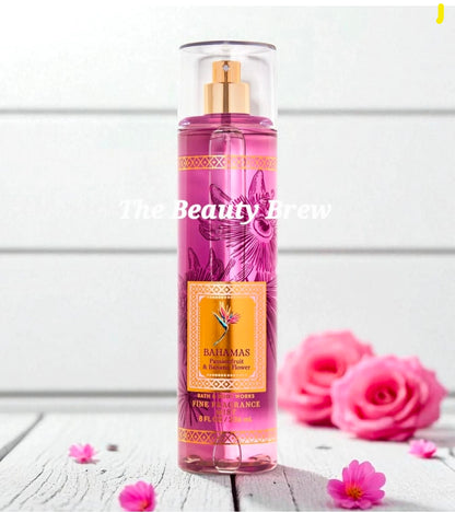 New Bath and Body Works Bahamas Passionfruit and Banana Flower Body Mist, Body Spray