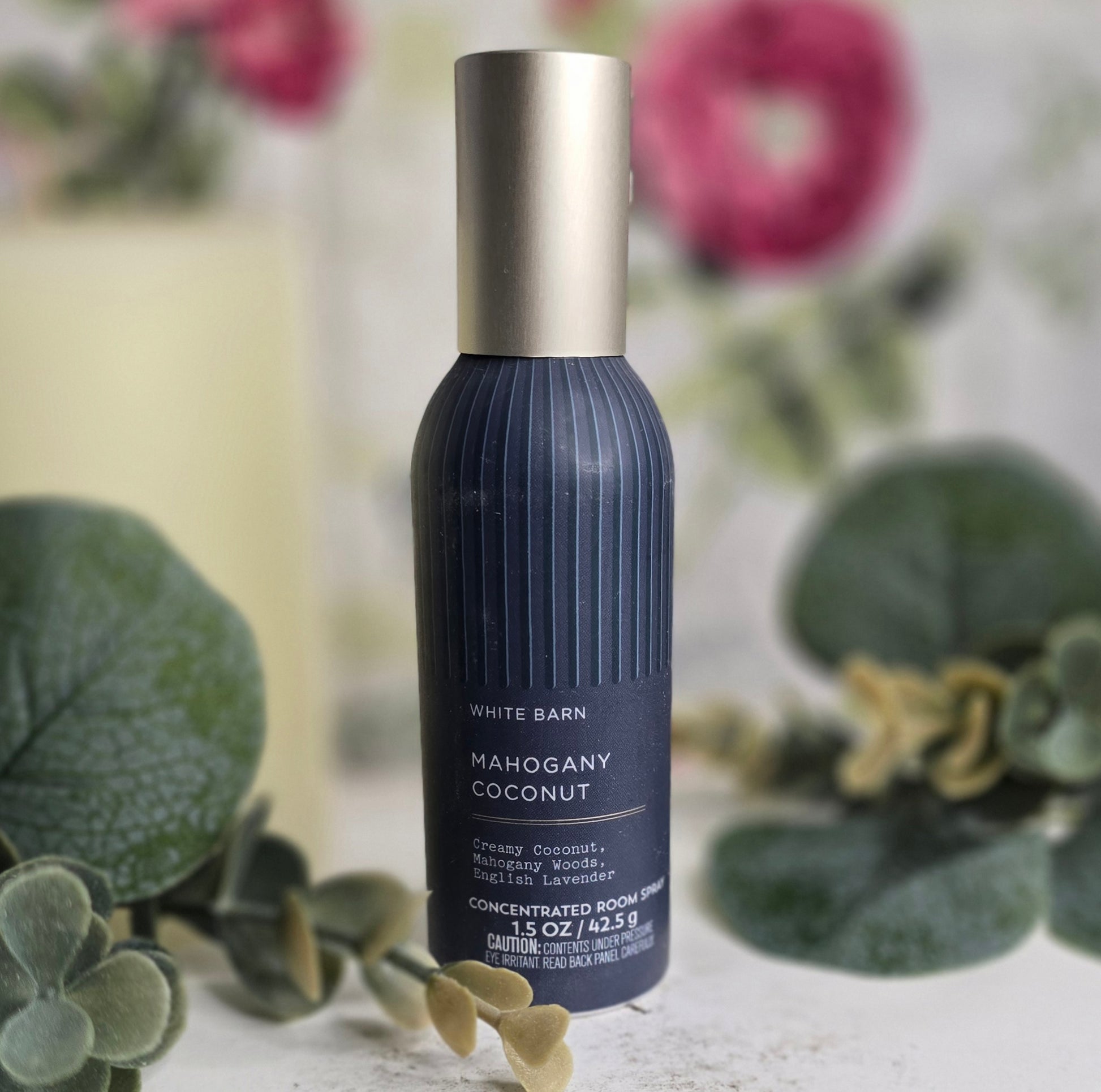 New Bath and Body Works Mahogany Coconut Concentrated Room Spray Home Fragrance 