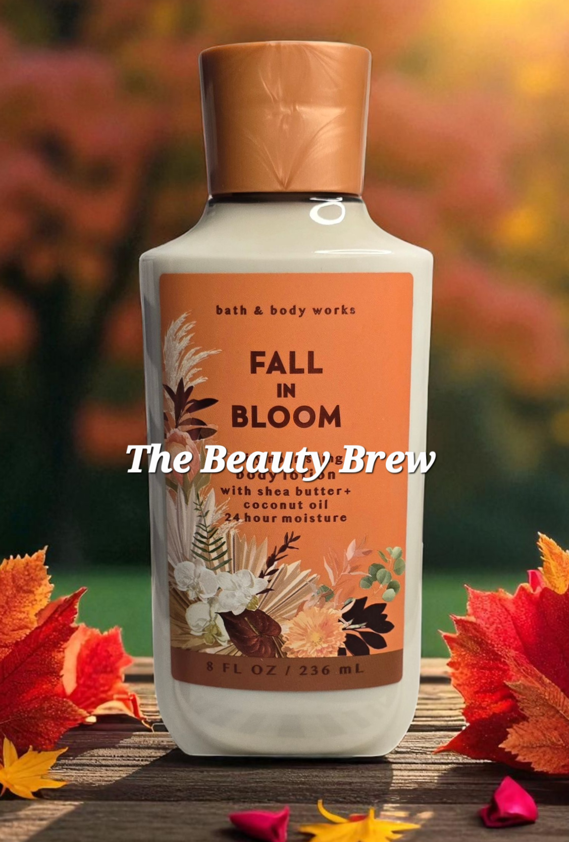 New Bath and Body Works Fall in Bloom Moisturizing Body Lotion 8 oz