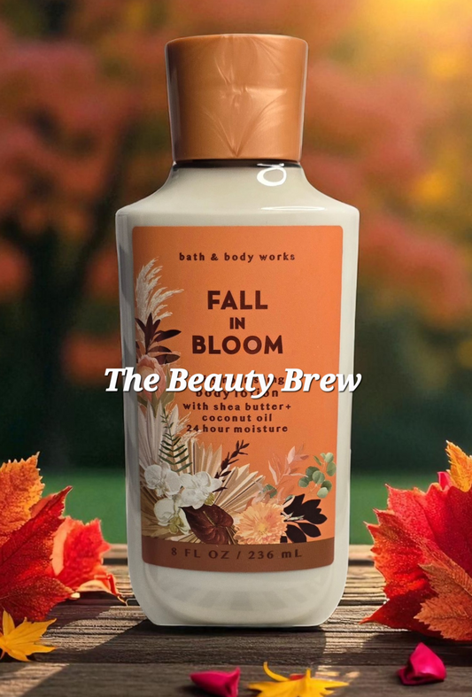 New Bath and Body Works Fall in Bloom Moisturizing Body Lotion 8 oz