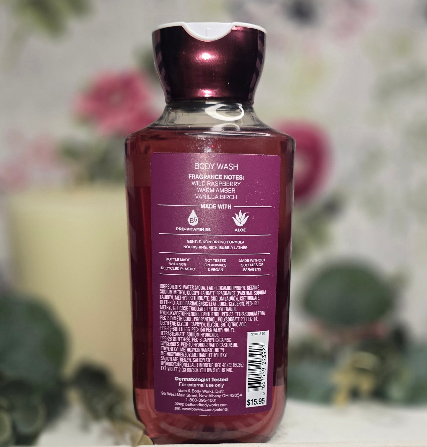 New Bath and Body Works Autumn Drive Body Wash, Shower Gel 10 fl oz
