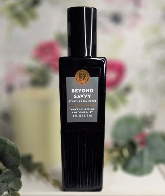 Bath and Body Works New Beyond Savvy Cologne Body Mist 8 oz