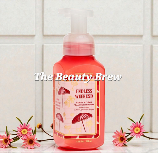 New Bath and Body Works Endless Weekend Gentle Foaming Hand Soap 8.75 oz