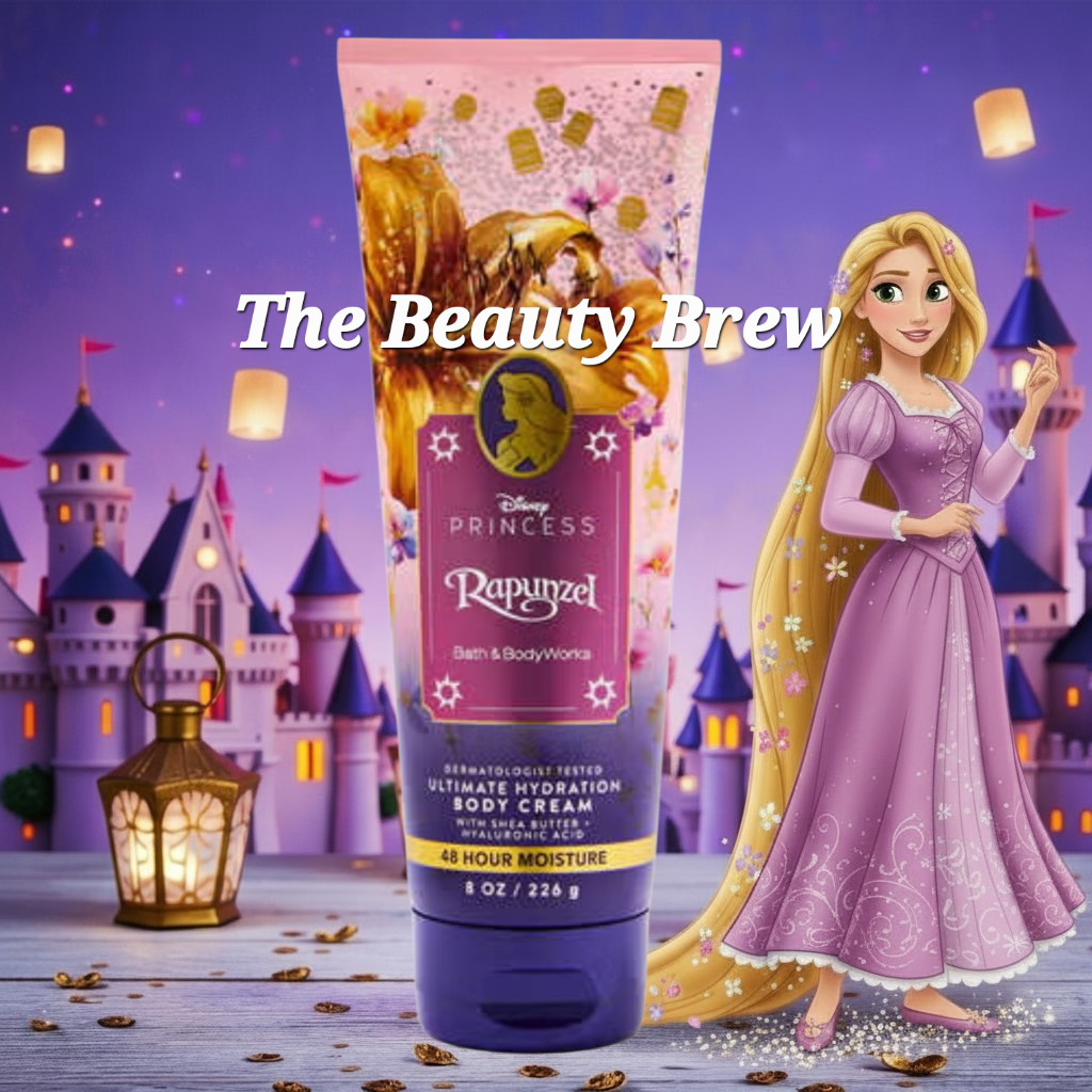 New Bath and Body Works Disney Princess Rapunzel Body Cream 8 oz