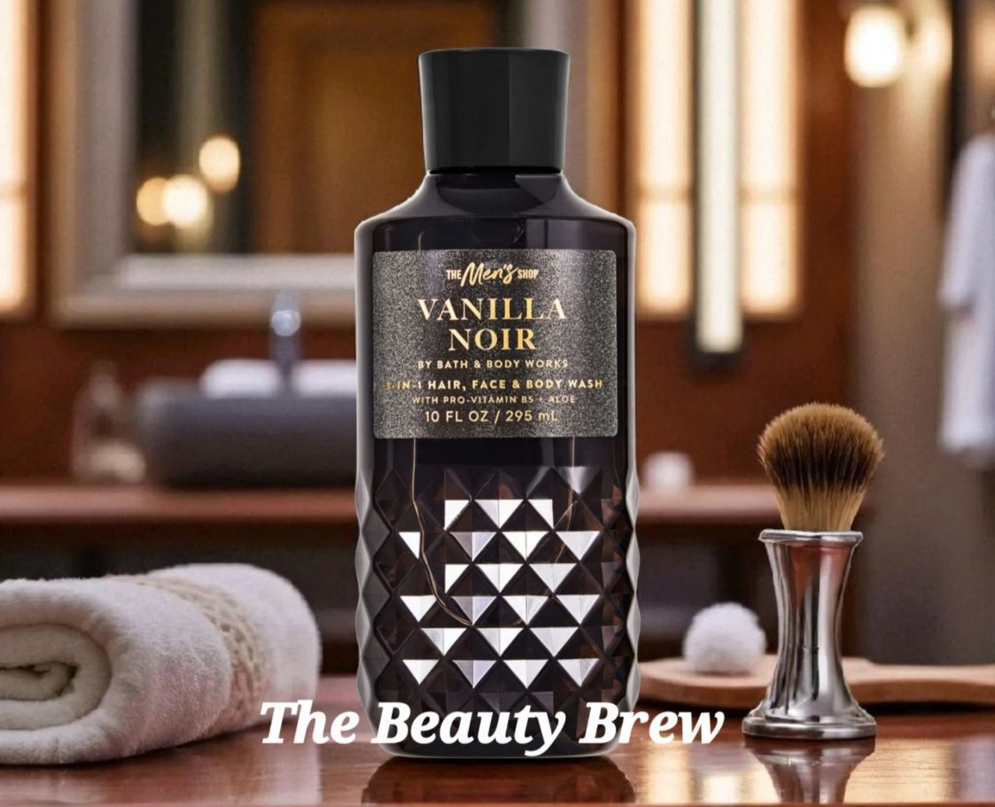 New Bath and Body Works  Vanilla Noir 3-In-1 Hair, Face and Body Wash