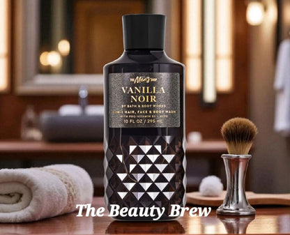 New Bath and Body Works  Vanilla Noir 3-In-1 Hair, Face and Body Wash