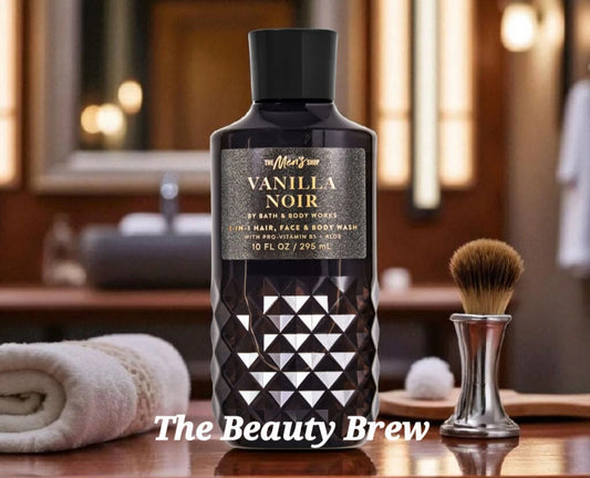 New Bath and Body Works  Vanilla Noir 3-In-1 Hair, Face and Body Wash