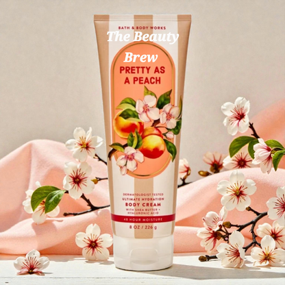 New Bath and Body Work Pretty As A Ultimate Hydration Body Cream 8 fl oz
