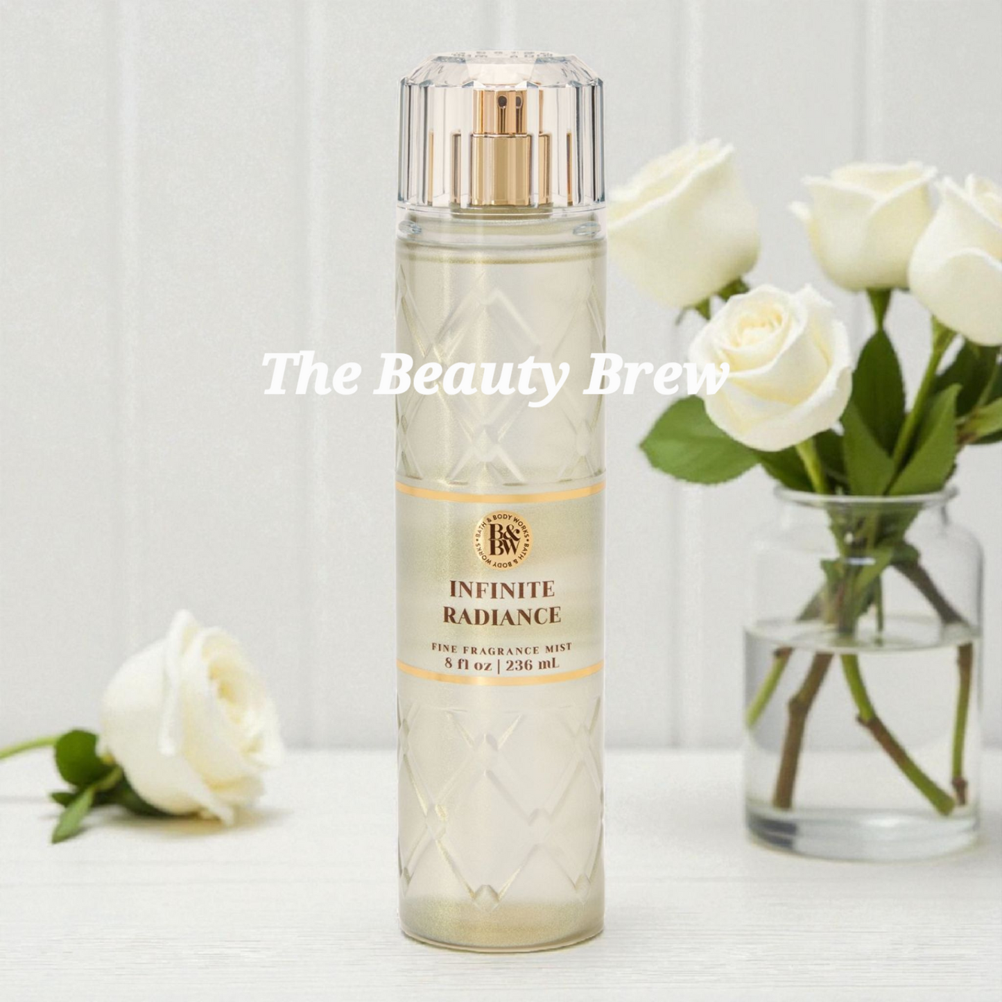 New Bath and Body Works Infinite Radiance Fine Fragrance Body Mist, Body Spray