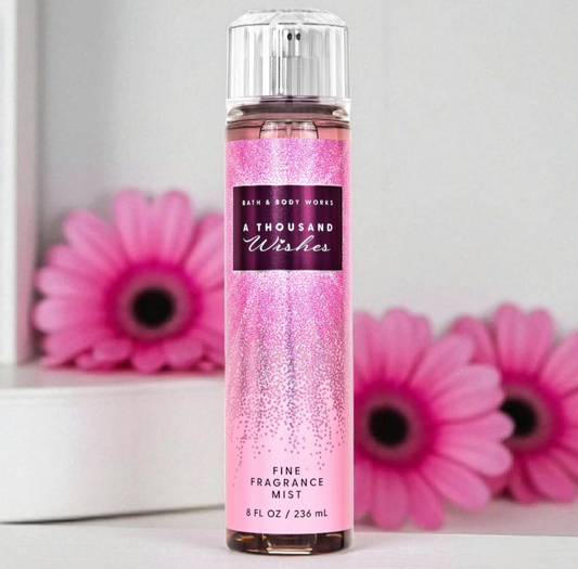 New Bath and Body Works  A Thousand Wishes Fine Fragrance Body Mist, Body Spray