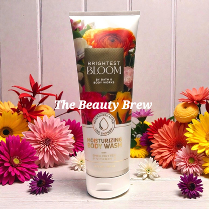 New Bath and Body Works Brightest Bloom Moisturizing Body Wash