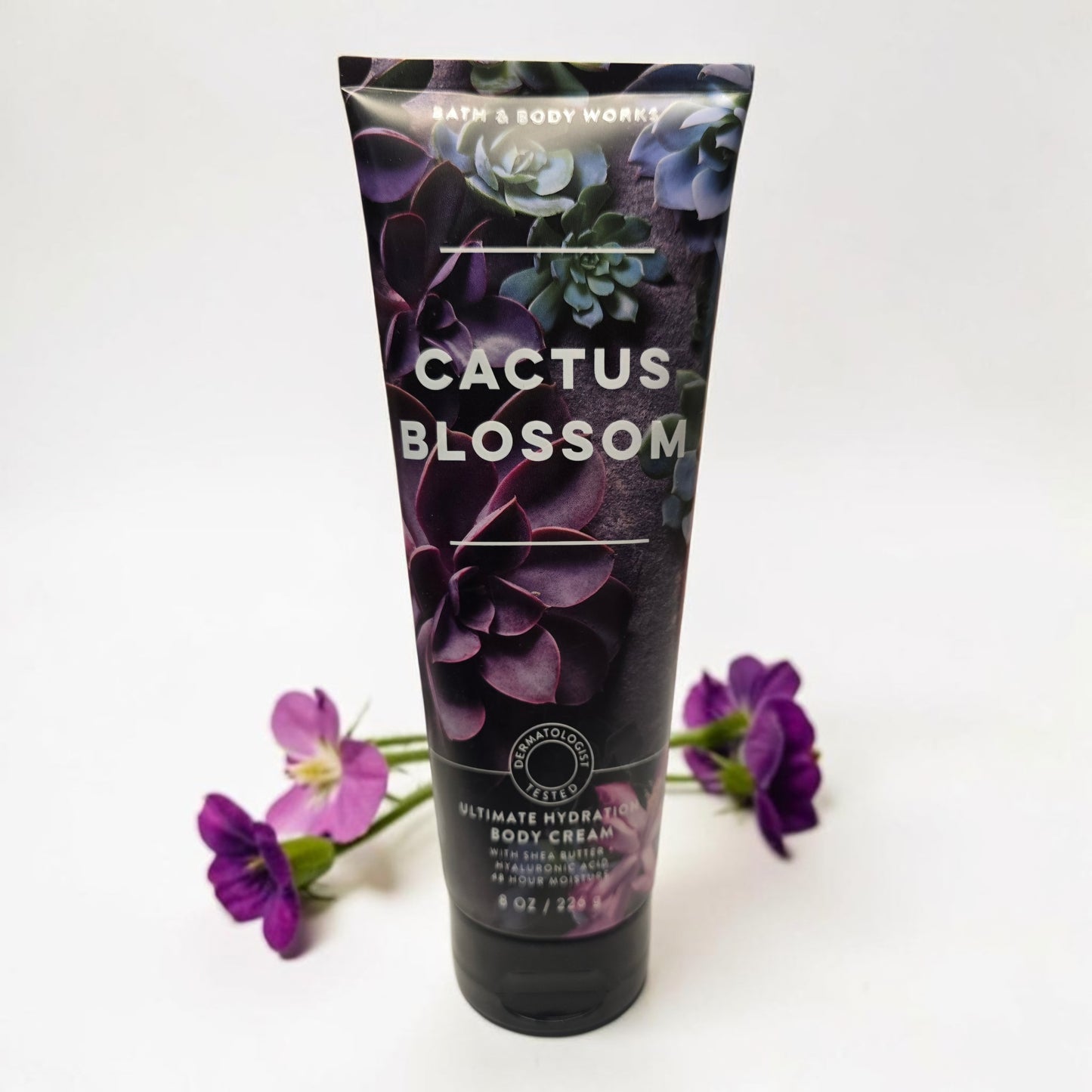 New Bath and Body Works Cactus Blossom Ultimate Hydration Body Cream 8 fl oz
