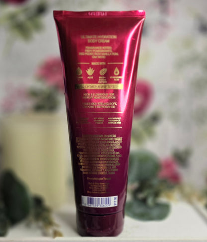 New Bath and Body Works Forever Red Ultimate Hydration Body Cream 8 oz