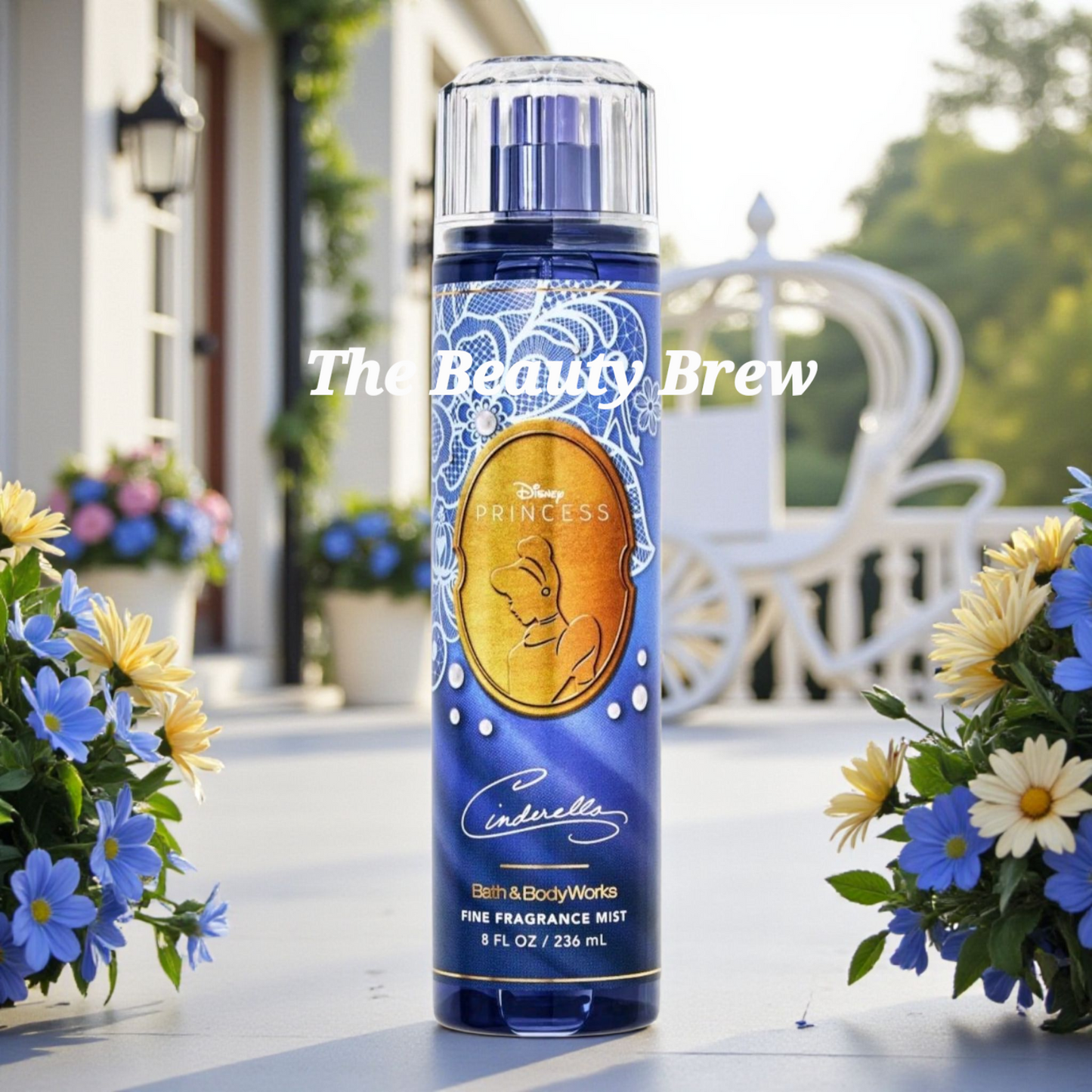 New Bath and Body Works Disney Princess Cinderella Body Mist, Body Spray