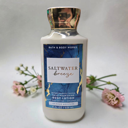 New Bath And Body Works Saltwater Breeze Daily Nourishing Body Lotion 8 oz