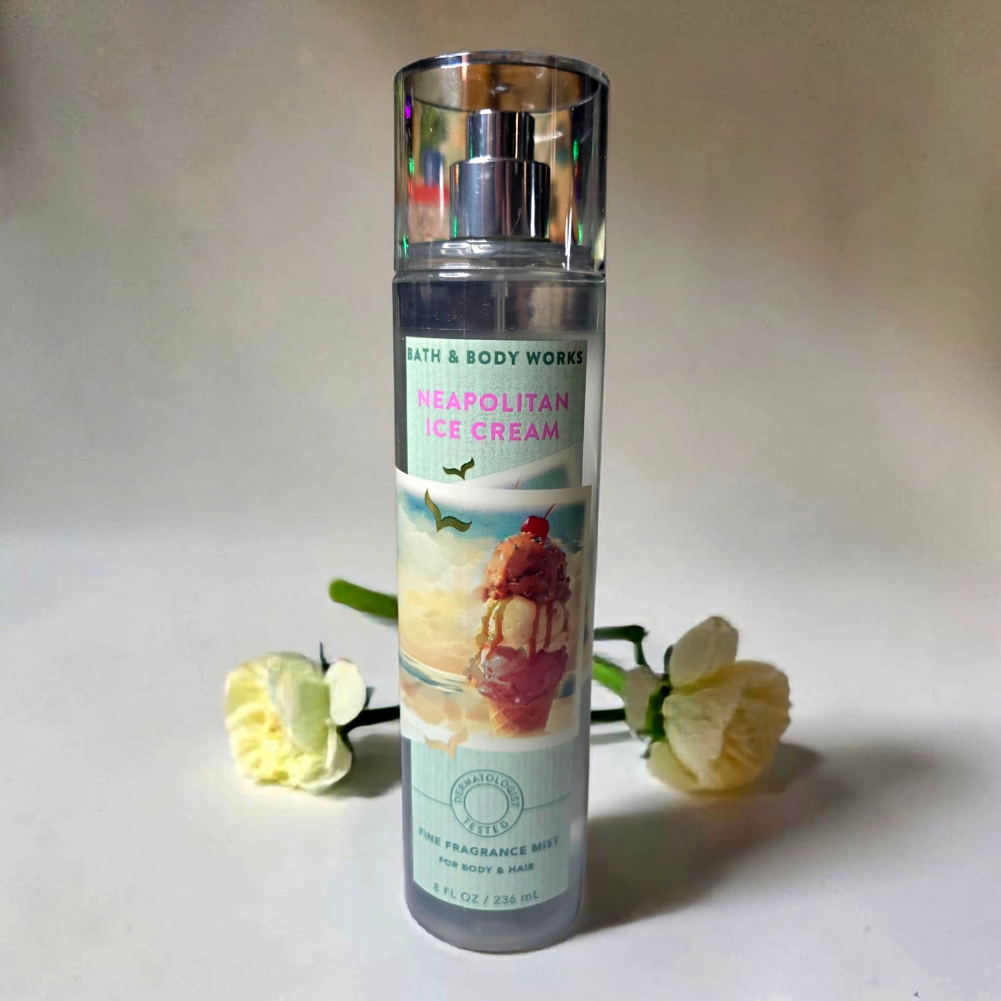 New Bath and Body Works Neapolitan Ice Cream Body Mist, Body Spray 8 oz
