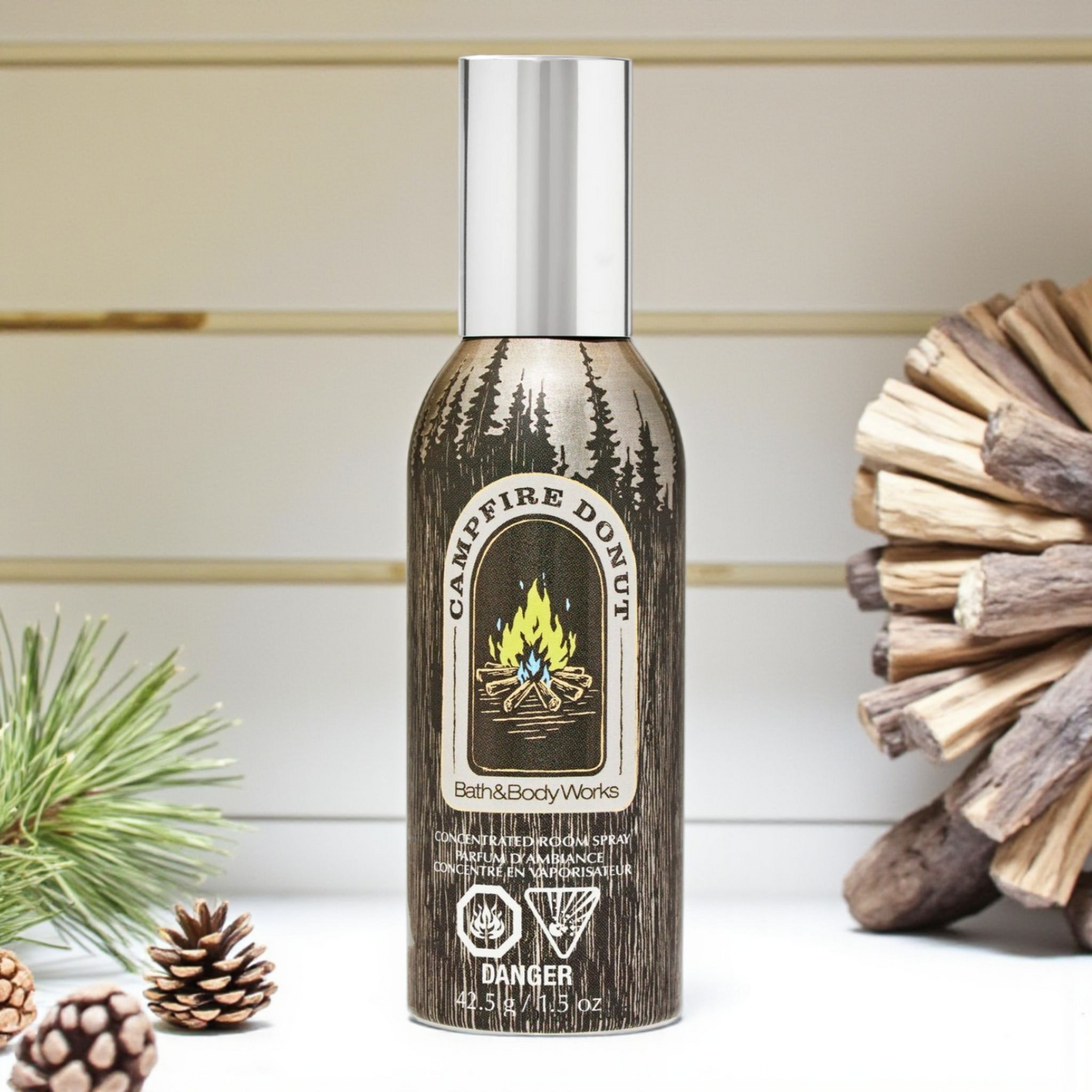 New Bath & Body Works Campfire Donut Concentrated Room Spray 1.5 oz