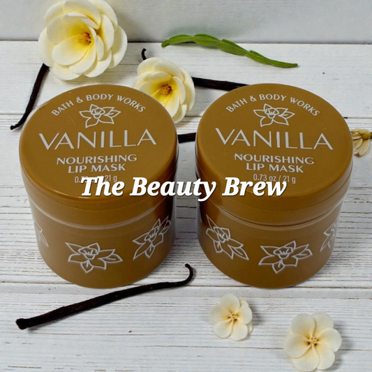 Bath and Body Works Set of 2 Vanilla Nourishing Lip Mask Balm
