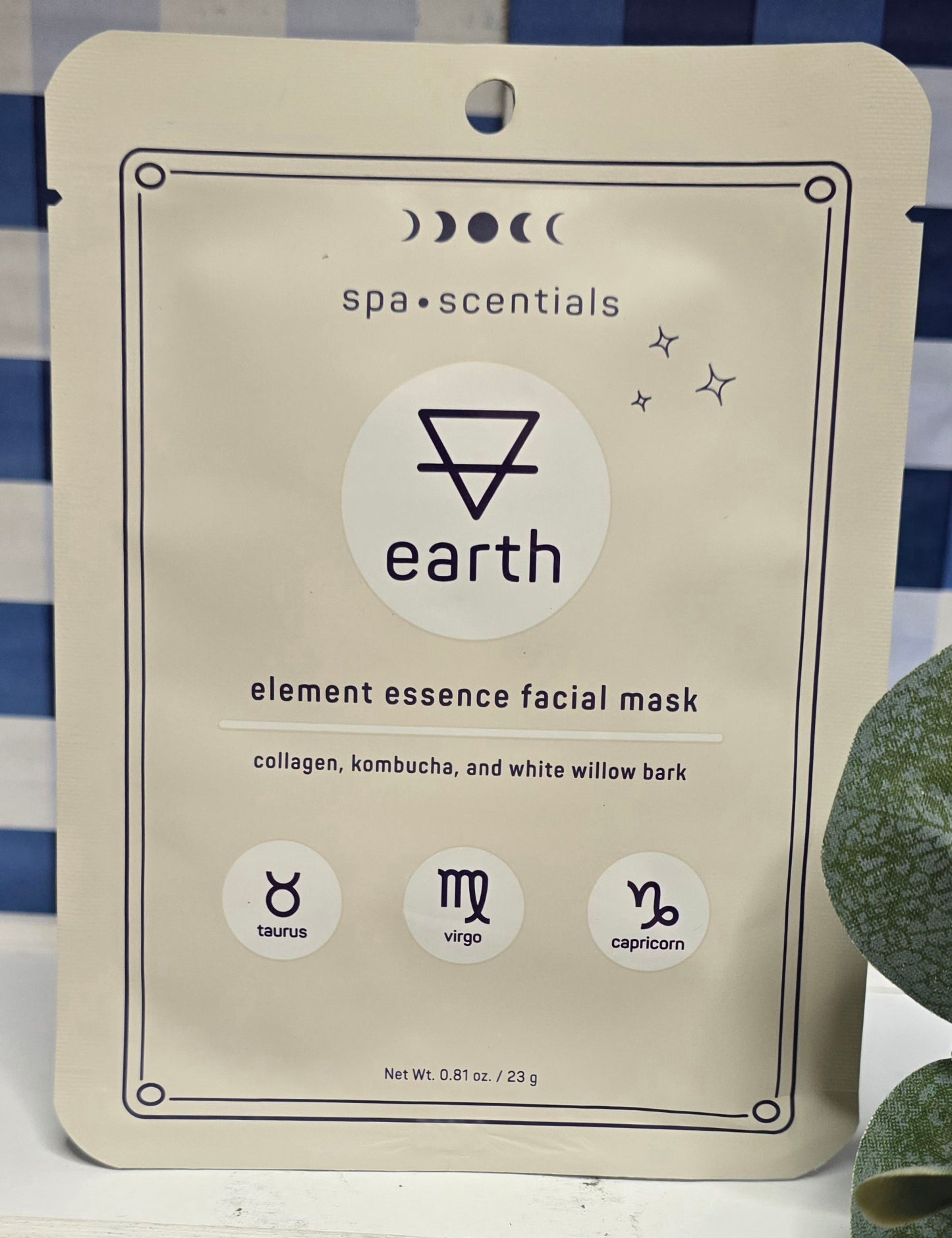 New Spa.Scentials 3 Pack Element Essence Facial Masks