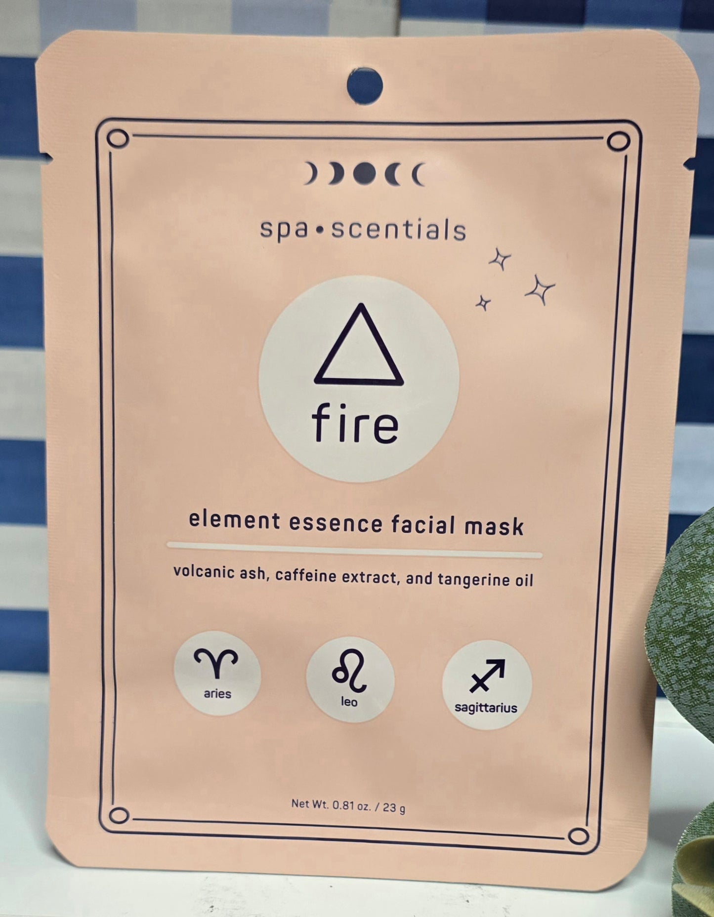 New Spa.Scentials 3 Pack Element Essence Facial Masks