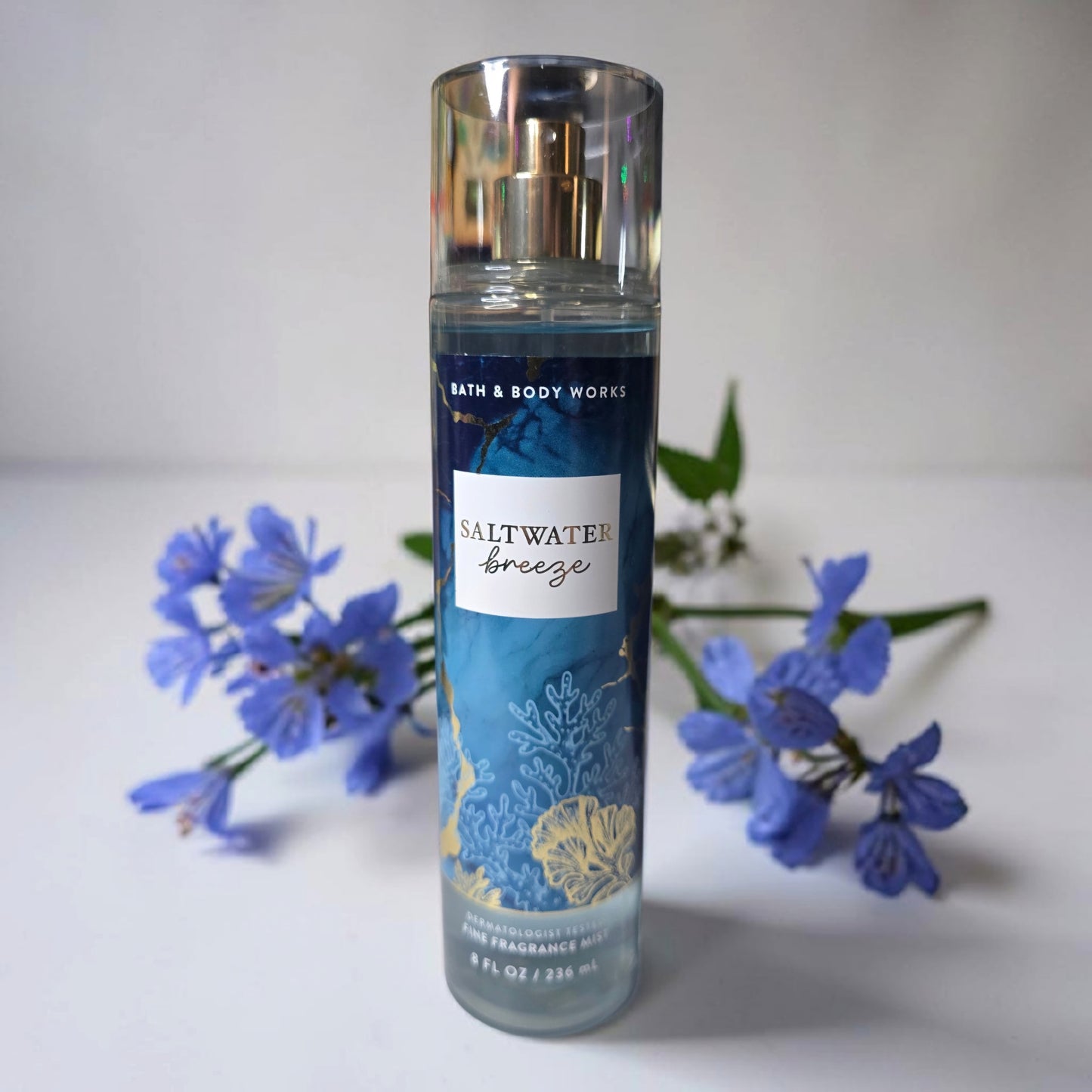 New Bath And Body Works Saltwater Breeze Fine Fragrance Body Mist, Body Spray