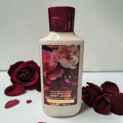 New Bath and Body Works Covered in Roses Daily Nourishing Body Lotion 8 oz