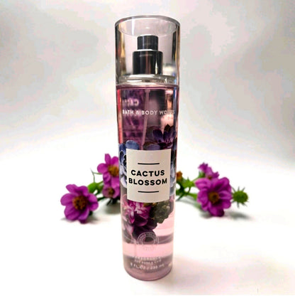 New Bath and Body Works Cactus Blossom Fine Fragrance Body Mist, Body Spray 8 fl oz