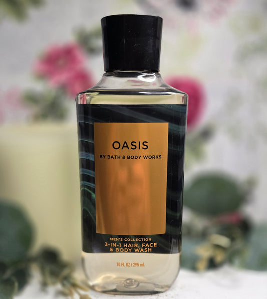 New Men's Collection Oasis 3-In-1 Hair, Face and Body Wash by Bath and Body Works 